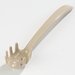 435506 - Buffet Pasta Fork 9-1/2" - Beige
