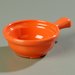 700652 - Handled Soup Bowl 8 oz, 4-5/8" - Sunset Orange