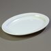 KL12602 - Kingline™ Oval Platter 13-1/2", 9-3/4", 1-3/16" - White