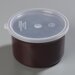 034301 - Poly-Tuf™ Crock w/Lid 1.5 qt - Brown