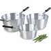 Tapered Aluminum Sauce Pans