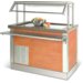 DXDFT2 - Dinexpress® Frost Top Cold Food Counter-2 Well w/ 1" Recessed Well & 1" Drain w/ Shut-Of Valve 35"L x 30"D - Stainless Steel
