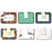 DXH5455I003 - Winter Blossom Design Traycover Size: I w/ Straight Edge/Round Corner (1000/cs)