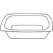 DXTT6 - Dessert Dish 4 oz (4000/cs) - White