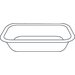 DX4T102 - Cite® Side Dish 6 oz (72/cs) - White