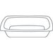 DXTT1 - Side Dish One Compartment 6 oz (2000/cs) - White
