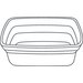 DXTT20 - Rectangular Soup Bowl 8 oz (1000/cs) - White