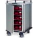 DXTS2T1DLC10 - Low Profile; 2 Trays per Slide, 1 Door - Stainless Steel