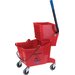 3690405 - Bucket/Wringer With Side Press Wringer 26-35 qt - Red