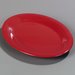 3308005 - Sierrus™ Oval Platter 13-1/2" x 10-1/2" - Red