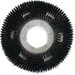 361200N32-5N - Colortech™ Nylon General Scrubbing Heavy Brush 12" - Black