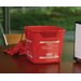 1182805 - Square Steri Pail® 3 qt - Red