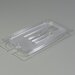 1027107 - TopNotch® One-Third Size Handled Notched Lid 12-3/4" x 7" - Clear