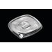 DXL500PCLR - Flat Lid for Square Side Dish - Clear