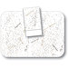 DXHS470I001 - Confetti & Streamers Design Traycover Size: I w/ Straight Edge/Round Corners 12-1/2" x 16-1/2" (100/pk)