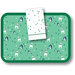 DXHS458I001 - North Pole Design Traycover Size: I w/ Straight Edge/Round Corner 12-1/2" x 16-1/2"