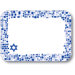 DXHS722I001 - Shalom Design Traycover Size: I w/ Straight Edge/Round Corner 12-1/2" x 16-1/2" (100/pk)
