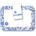 DXHS722I001 - Shalom Design Traycover Size: I w/ Straight Edge/Round Corner 12-1/2" x 16-1/2" (100/pk)