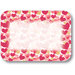 DXHS002M001 - Valentine's Day Design Traycover Size: M w/ Straight Edge/Round Corner 13-5/8" x 18-3/4" (100/pk)