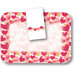 DXHS002M001 - Valentine's Day Design Traycover Size: M w/ Straight Edge/Round Corner 13-5/8" x 18-3/4" (100/pk)
