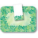 DXHS052M001 - St. Patrick's Day Design Traycover Size: M w/ Straight Edge/Round Corner 13-5/8" x 18-3/4" (100/pk)