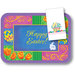 DXHS105I001 - Happy Easter Design Traycover Size: I w/ Straight Edge/Round Corner 12-1/2" x 16-1/2" (100/pk)