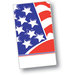DXHR601DN01 - Stars & Stripes Design Dinner Napkins 15" x 17" (1000/cs)