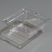1030007 - TopNotch® One-Sixth Size Food Pan 6-25/32" x 6-3/8" - Clear