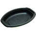 DXMW916PBLK - Microwaveable Oval Casserole Container 16oz. - Black