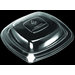 DXL500PDCLR - Dome Lid for Square Side Dish - Clear