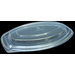 DXL900PDCLR - Dome Lid for Microwaveable Oval Casserole Container - Clear