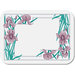 DX5081M202733 - Iris Garden Design Traycover Size: M w/ Straight Edge/Round Corner 13-5/8" x 18-3/4" (1000/cs)