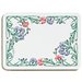 DX5319F0HW - Heavy Weight Carnation Medley Design Traycover Size: F w/ Straight Edge/Round Corner - Two Piece 8.5" x 11" & 9.75" x 11" (1000/cs)