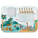 DX5091M0000 - Jenny Park Traycover Size: M w/ Straight Edge/Round Corner 13-5/8"x18-3/4" (1000/cs)
