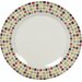43025918 - Durus® Wide Rim Decorated Dinner Plate 12" - Mediterranean Tile