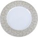 43025922 - Durus® Wide Rim Decorated Dinner Plate 12" - Tan Waves