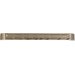 4073504 - Spectrum® Aluminum Brush Rack 17" Long - Yellow