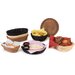 655003 - Woven Baskets Oval Basket Small 9" - Black
