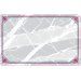DX5322VHW - Marbled Elegance II Traycover Size: V w/ Straight Edge/Round Corner 11-3/8" x 19-1/2" (1000/cs)