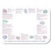 DX5224MR - Healthy Diet(recycled) Straight Edge/Round Corner-fits 15"x20" Tray 13-5/8"x18-3/4" (1000/cs)