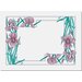 DX5081E202733 - Iris Garden Traycover Size: E w/ Straight Edge/Small Corner 11" x 18" (1000/cs)