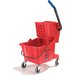 3690805 - 26 qt Bucket with Side Press Wringer 26 qt - Red
