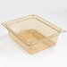 10421B13 - Pan – 4" (5.6 qt) 12.75" x 10.38" - Amber