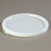 120202 - Bains Marie Food Storage Container Lid 12-3/4" D/ 3/4" - White