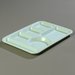 4398100 - Left-Hand Heavy Weight 6-Compartment Tray - Variegated