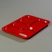 61405 - Left-Hand 6-Compartment Tray - Red