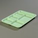 614R09 - Right-Hand Compartment Tray - Green