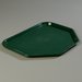 CT1713TR08 - Cafe® Trapezoid Tray 18", 14", 13/16" - Forest Green