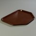 CT1713TR69 - Cafe® Trapezoid Tray 18", 14", 13/16" - Chocolate