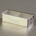 38704CQ - 2 qt Condiment Caddies w/ One-Piece Lid 11-3/4", 5-5/8", 3-3/8" - Stainless Steel